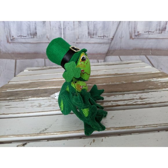 Annalee Proud To Be Green Frogs St Patrick’s Day I - Picture 4 of 6